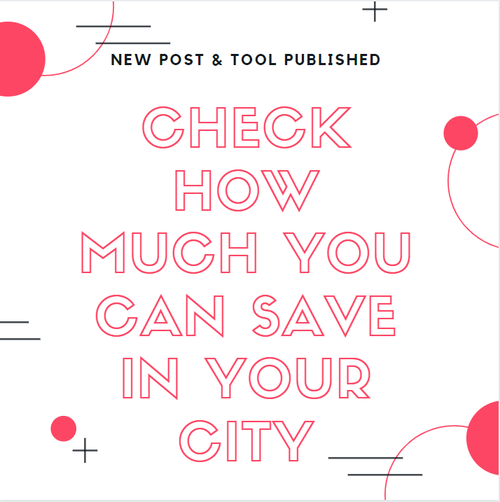 How much can you save in a City